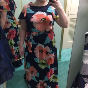 Vince Camuto Floral Maxi Dress